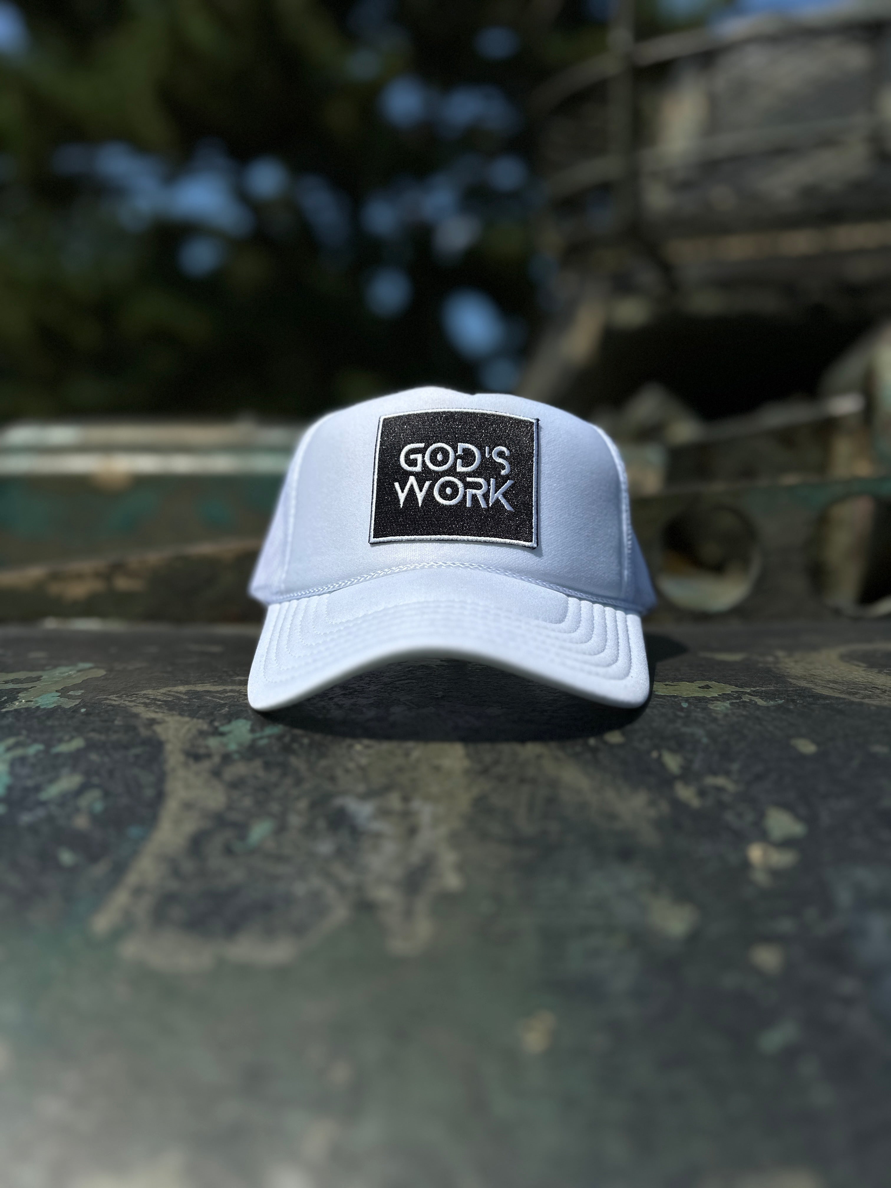 GOD’S WORK – Snapback Espuma y Malla (Varios Colores)