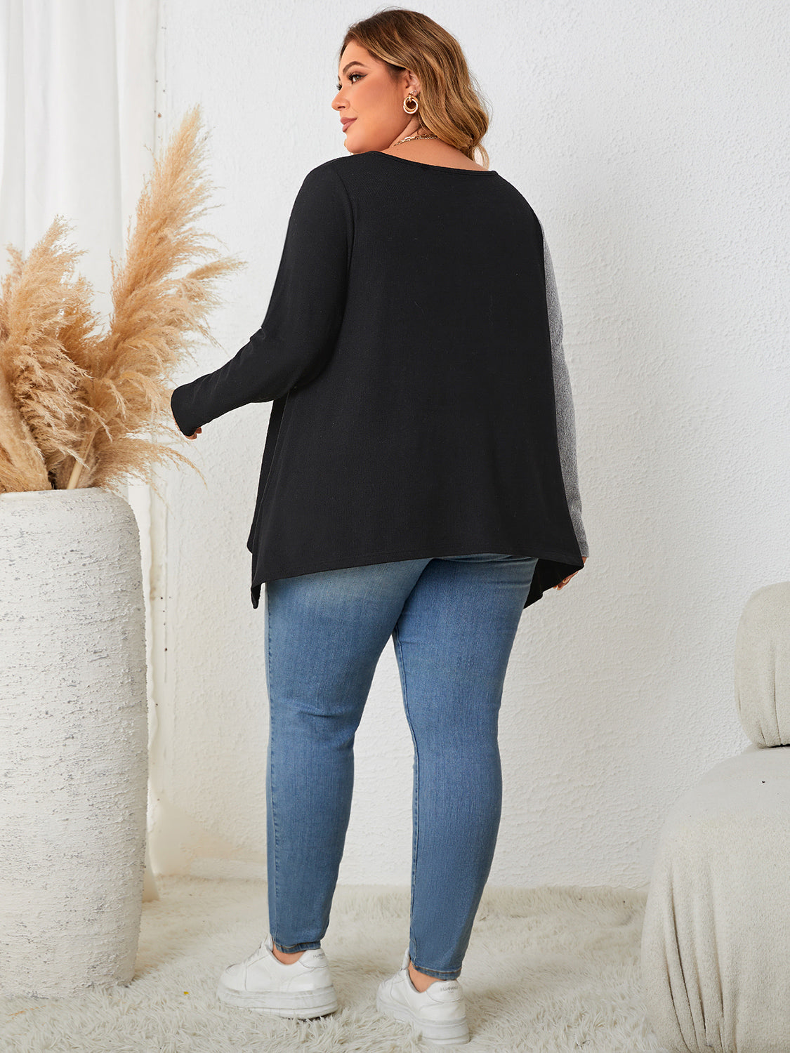 Blusa Saviella “Confianza” – Corte Clásico Plus Size