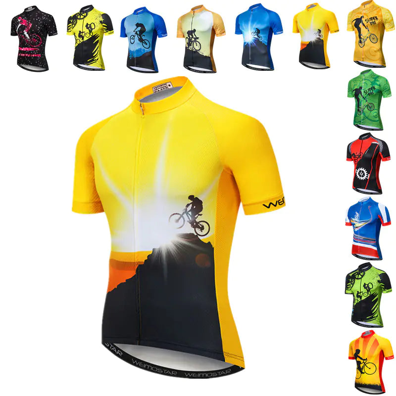 Camiseta de Ciclismo Verano Pro – Frescura, Rendimiento y Estilo sobre Ruedas
