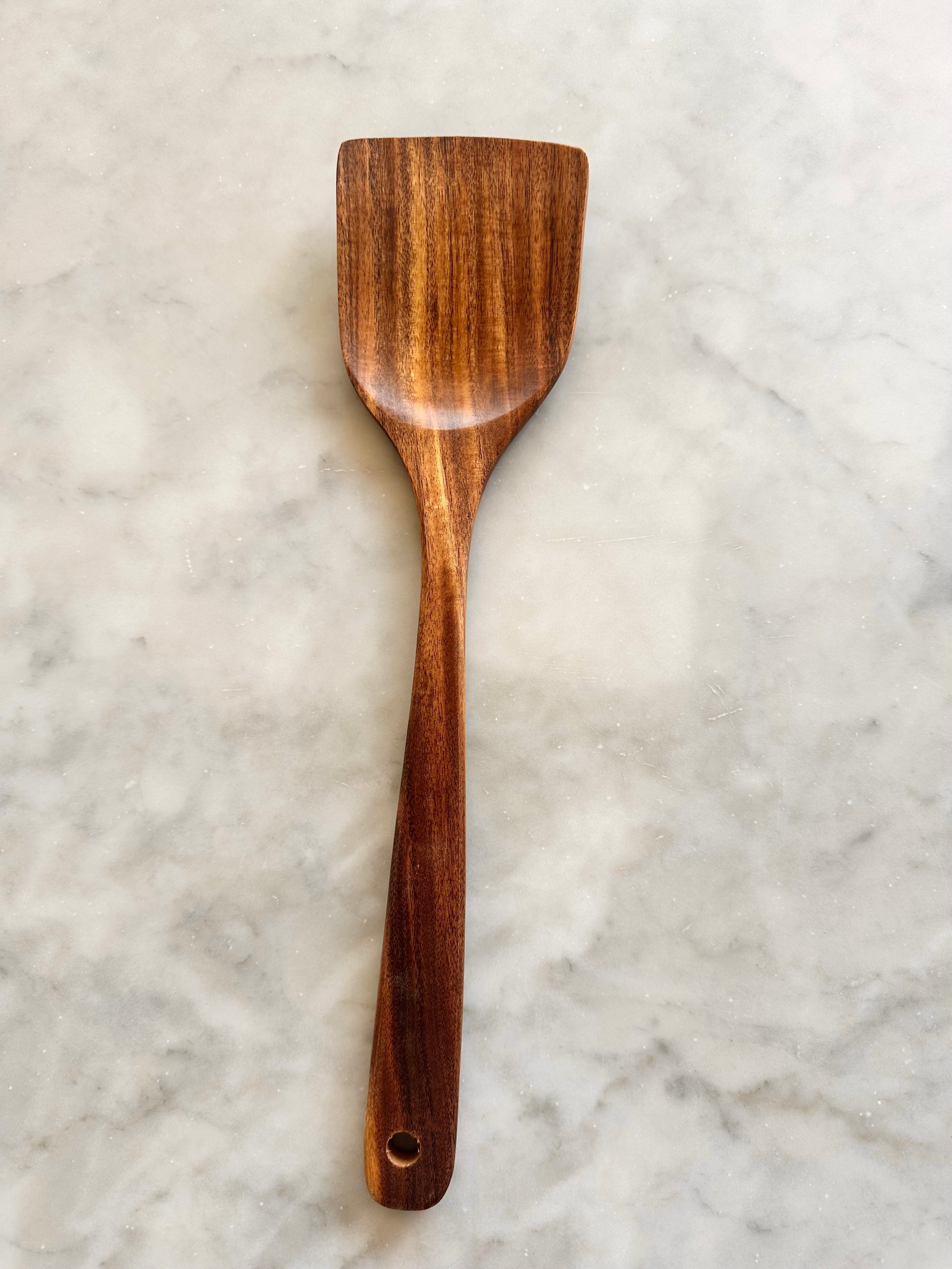 Set de Utensilios de Madera de Teca – 4 Piezas Funcionales y Elegantes