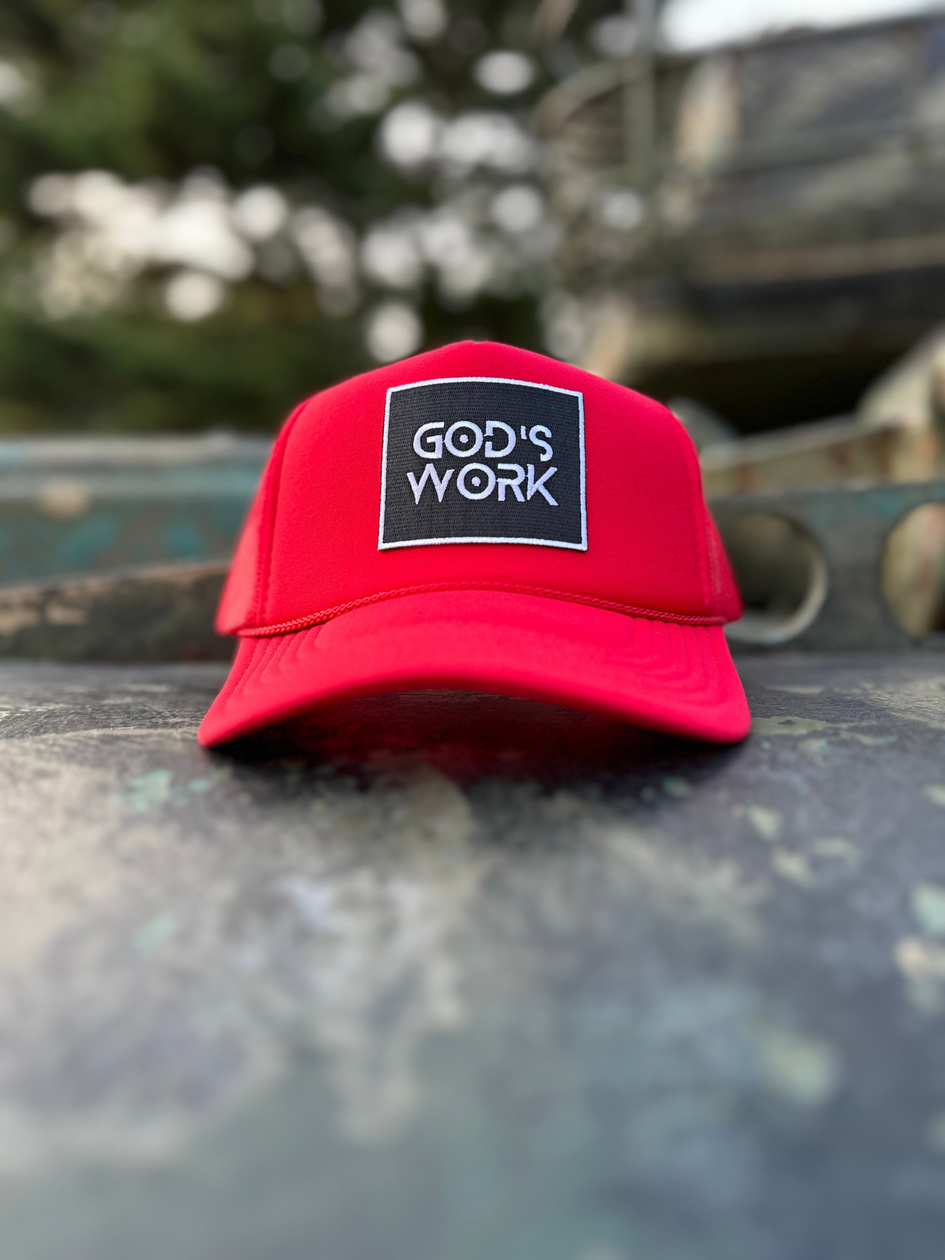 GOD’S WORK – Snapback Espuma y Malla (Varios Colores)