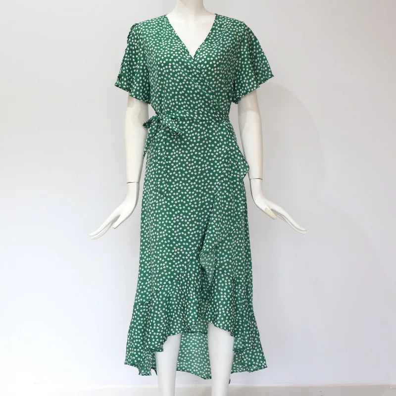 Vestido Boho Maxi Floral – Estilo Playero y Elegancia Veraniega 2025