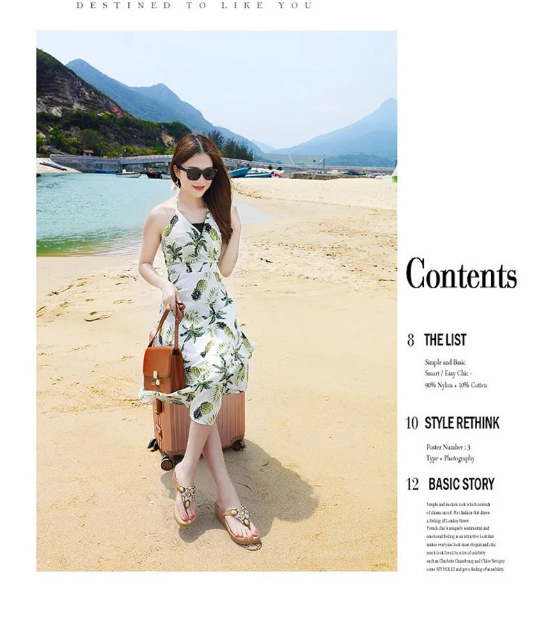 Sandalias YAERNI Estilo Playero – Elegancia Casual con Altura Caribeña