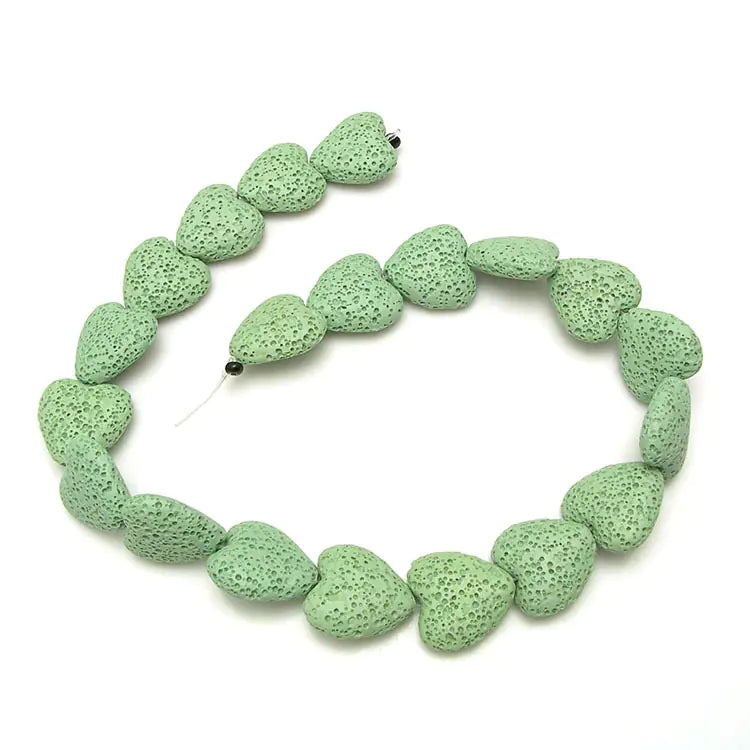 🖤 Pulsera Corazón de Roca Volcánica – Vibrante & Auténtica