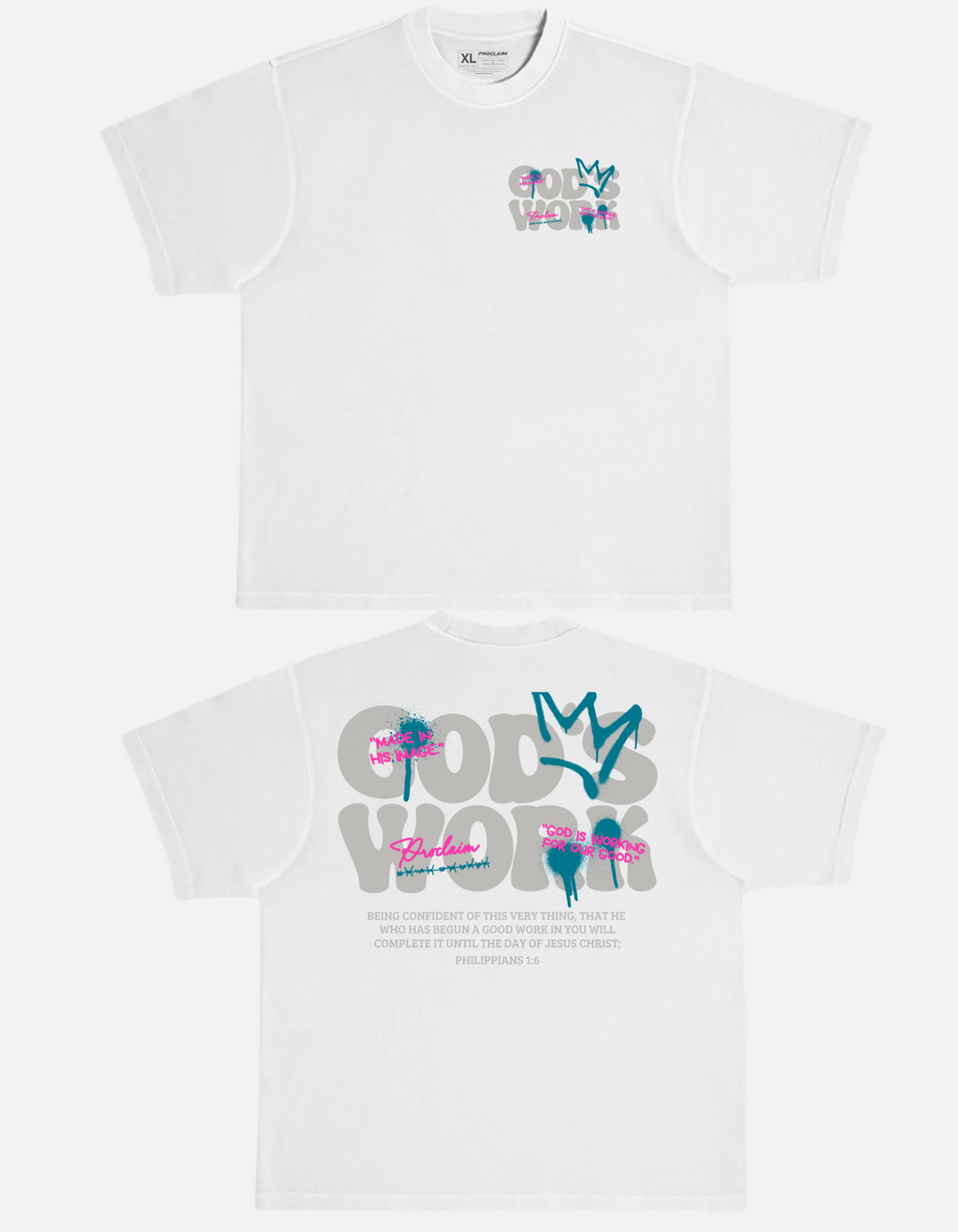 God's Work Urban T-Shirt (Various Color Options)