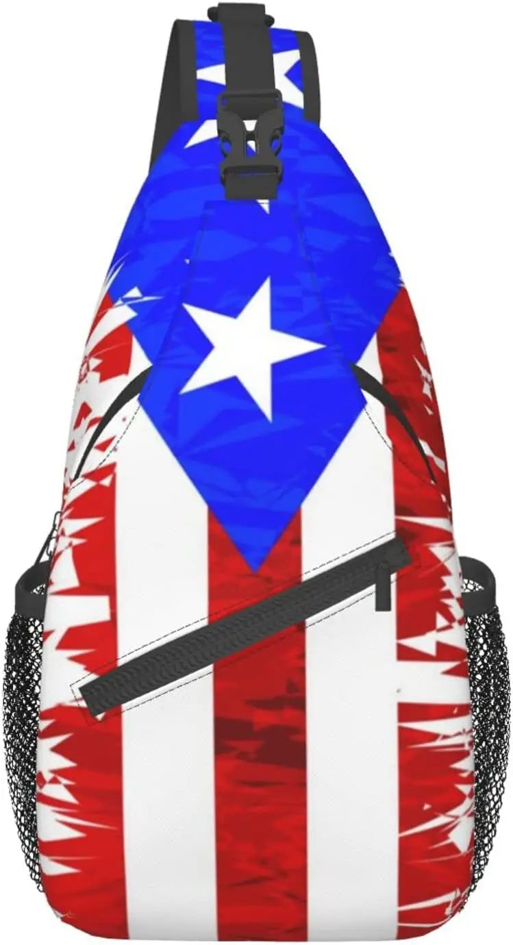 MiBori Chest Bag PR – Bandera Unisex Aventurera