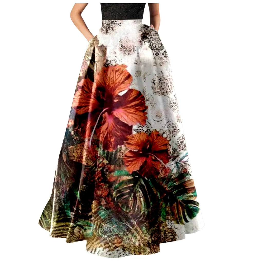"Maxi Elegancia con Flores"