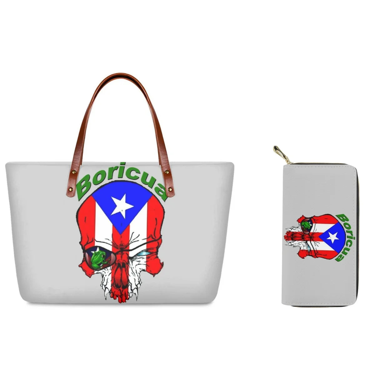MiBori Bags 2 en 1 – Diseño Arte Boricua para Mujer