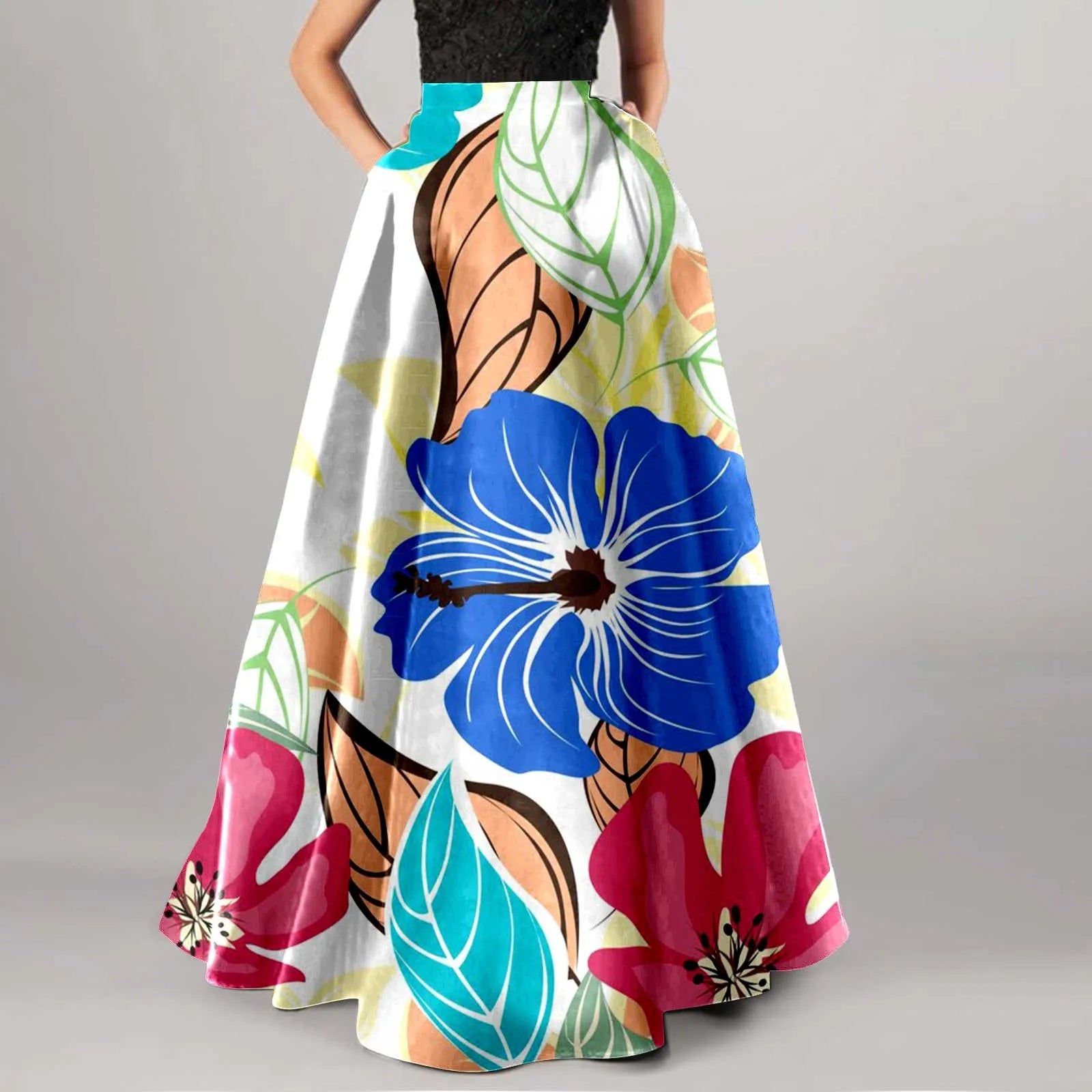 "Maxi Elegancia con Flores"