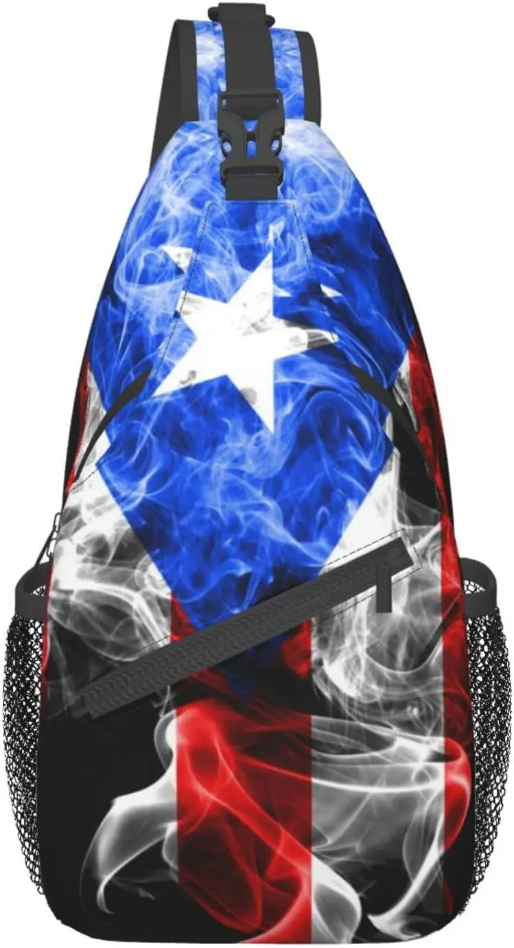 MiBori Chest Bag PR – Bandera Unisex Aventurera