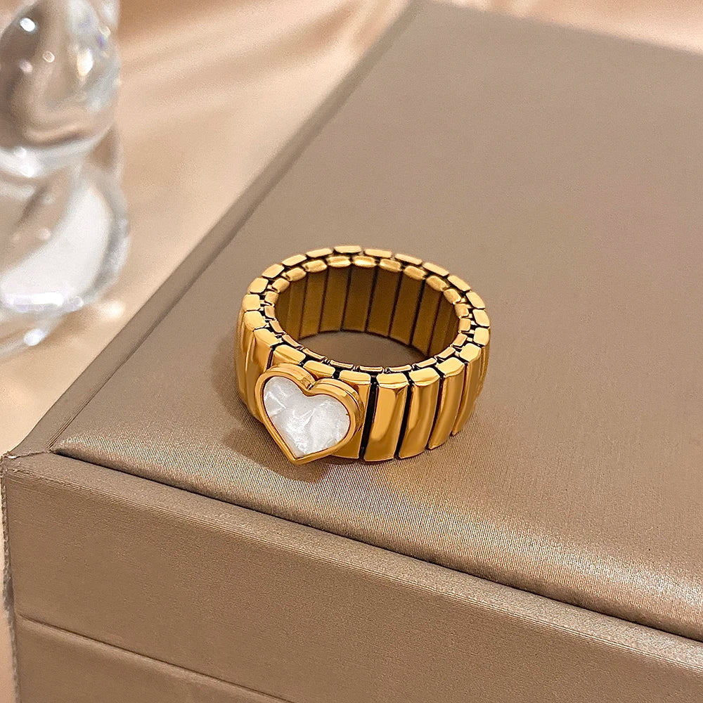 Brazalete Love Stars – Elástico Unisex Acero