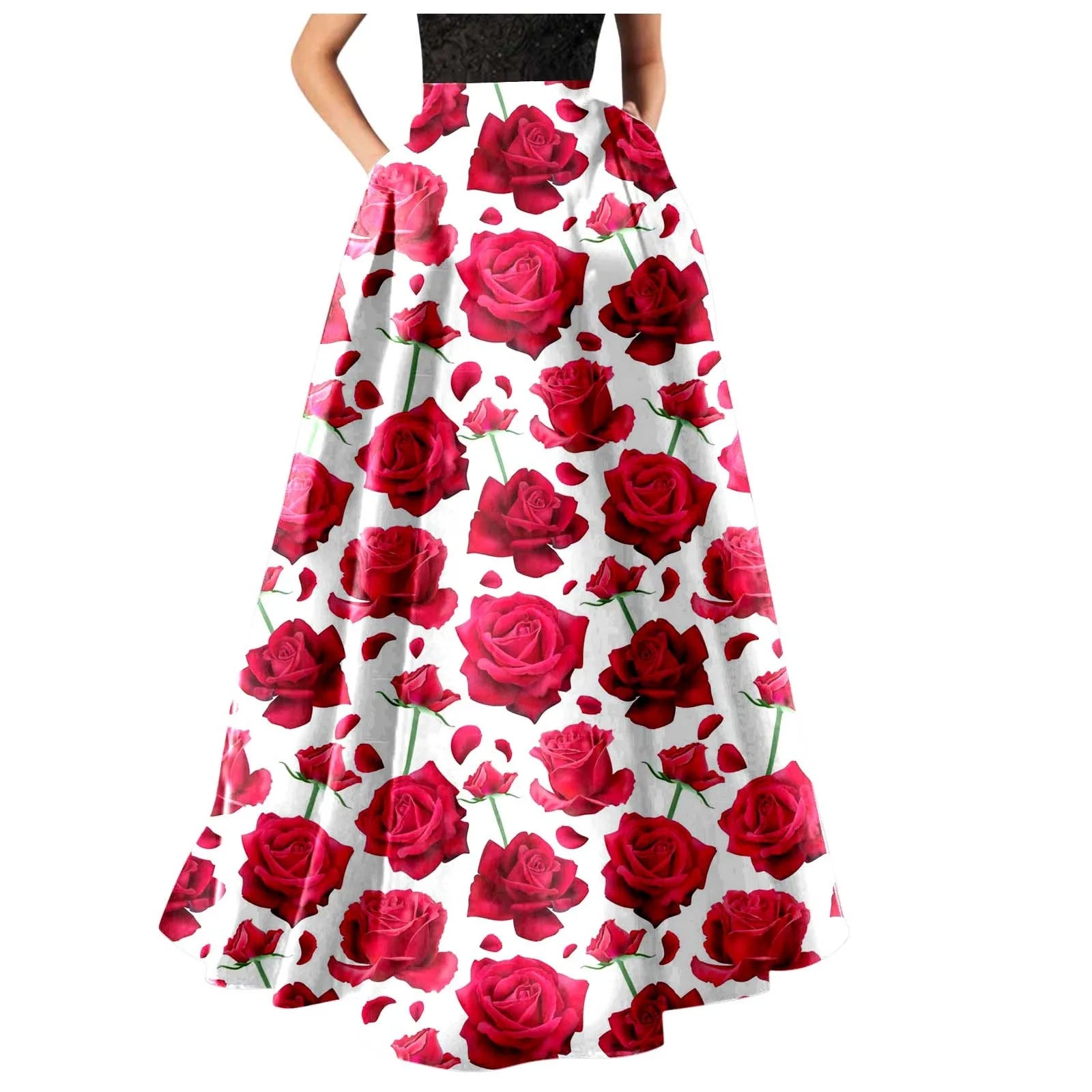 "Maxi Elegancia con Flores"