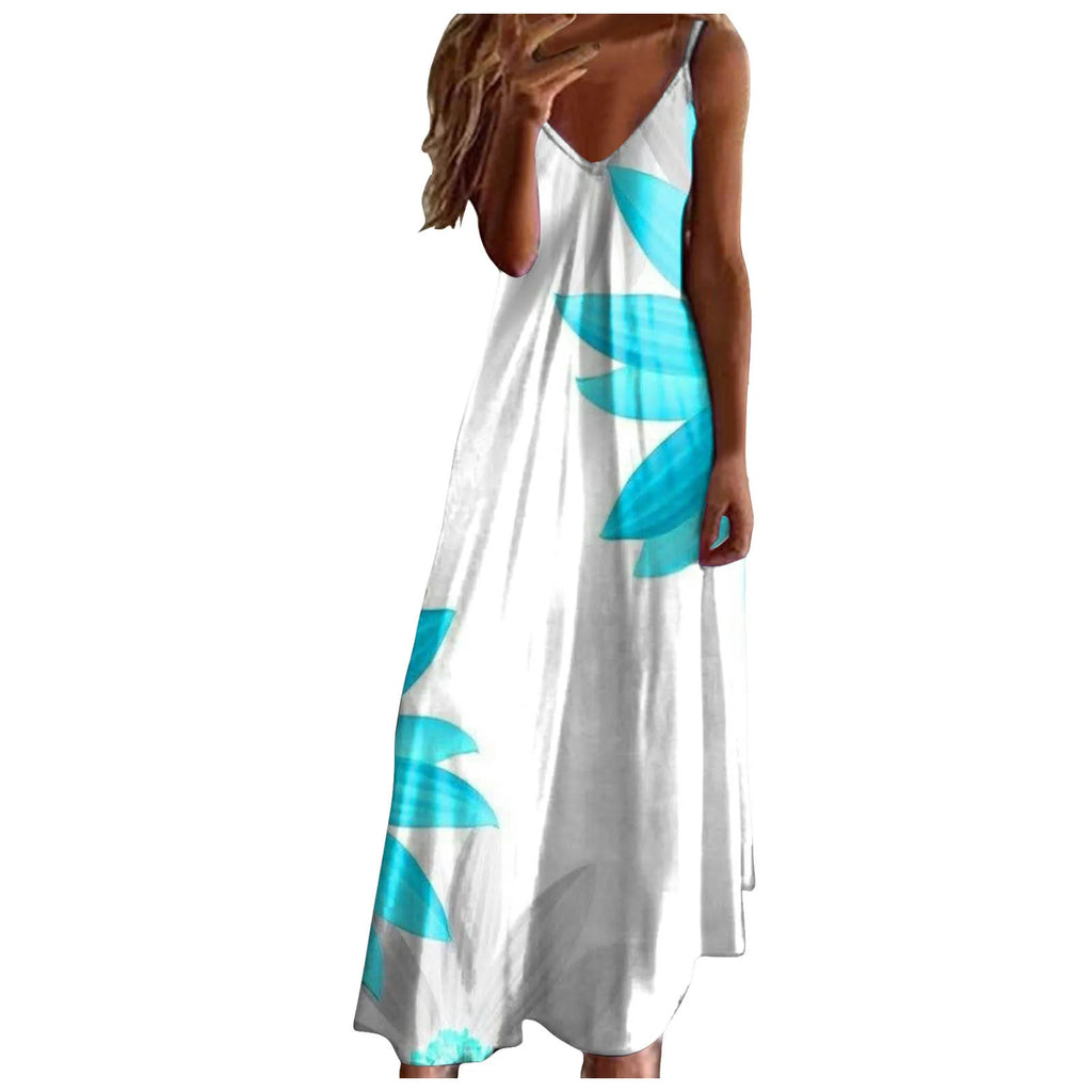 Vestido Maxi Floral de Verano