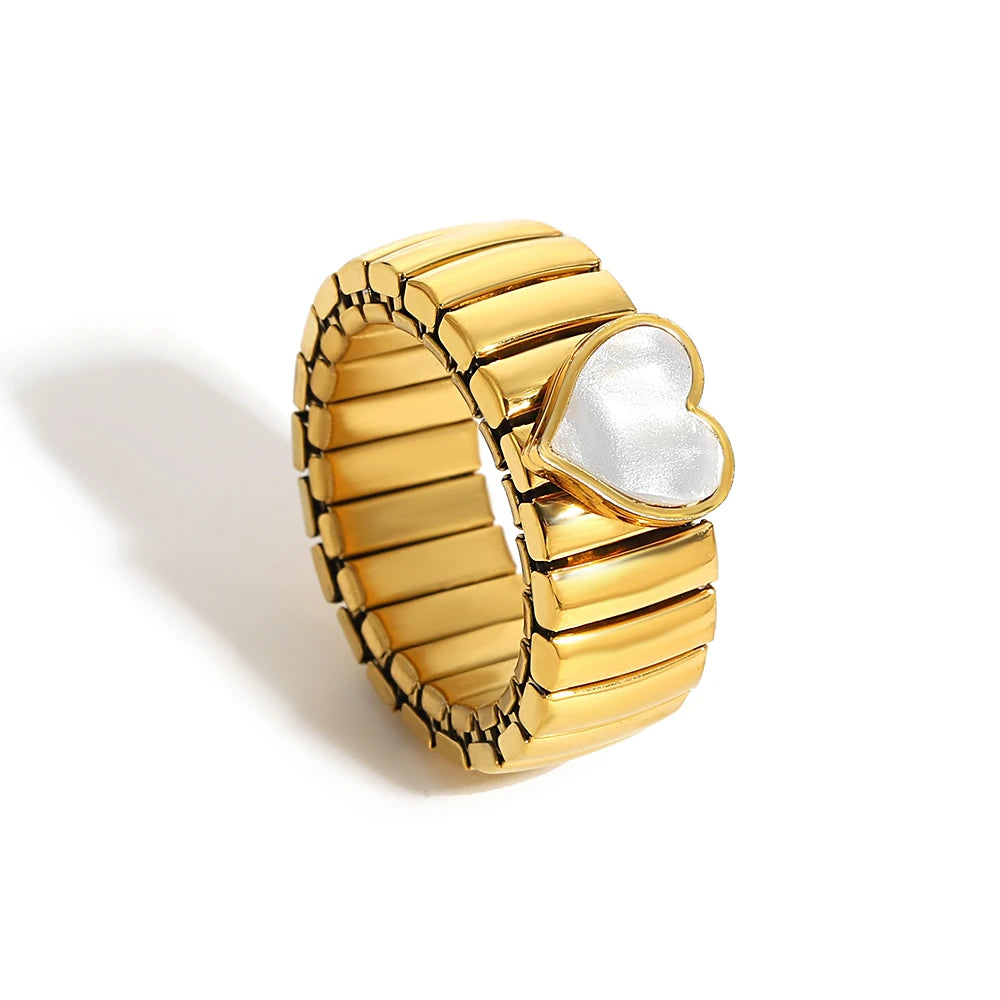 Brazalete Love Stars – Elástico Unisex Acero