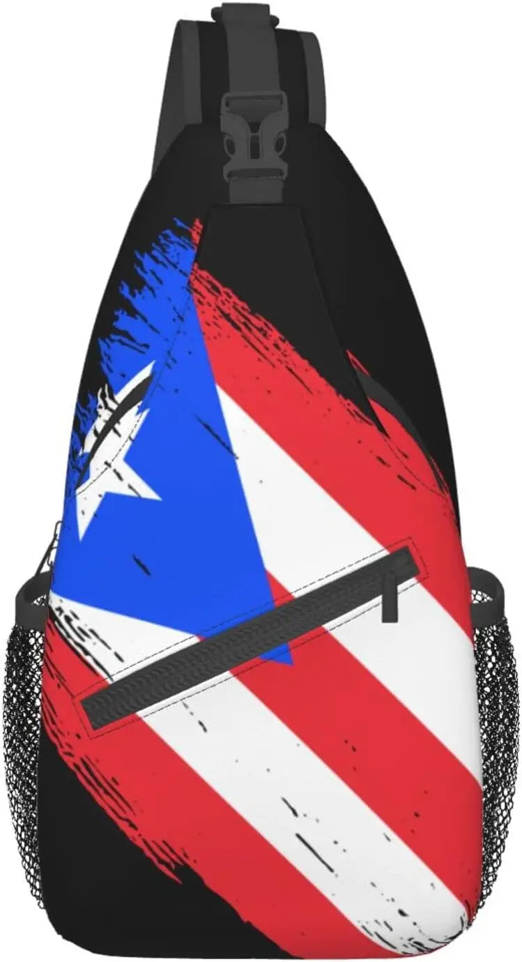 MiBori Chest Bag PR – Bandera Unisex Aventurera