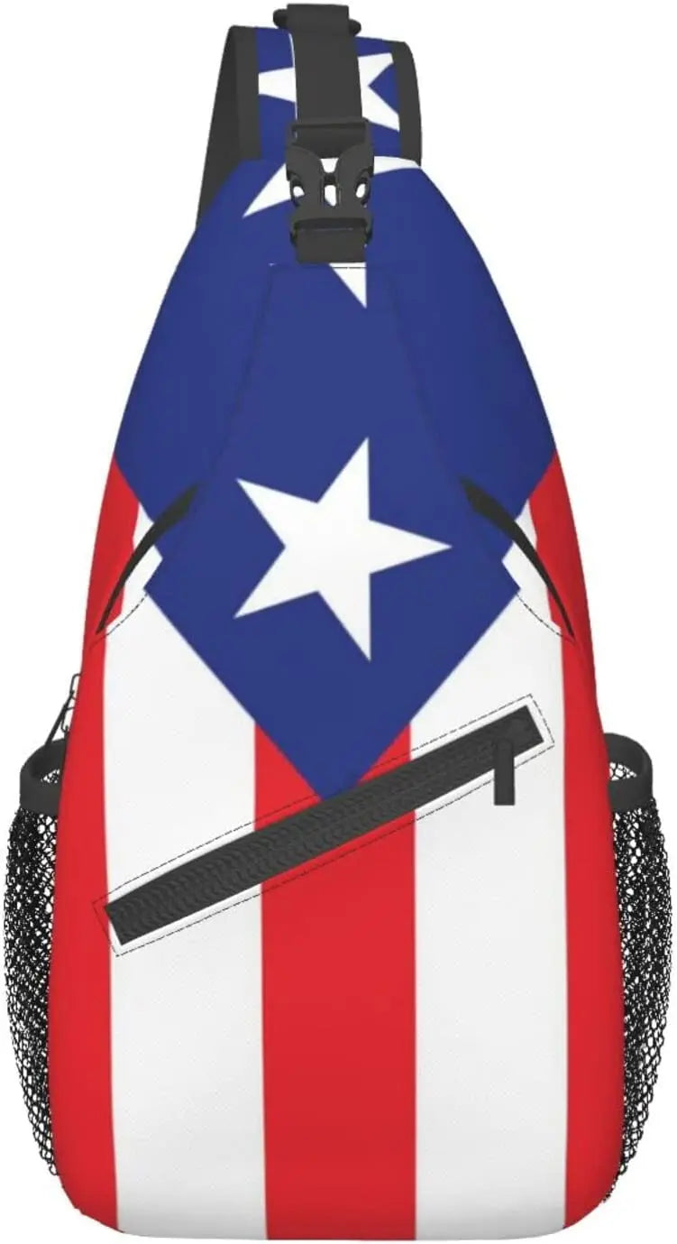 MiBori Chest Bag PR – Bandera Unisex Aventurera
