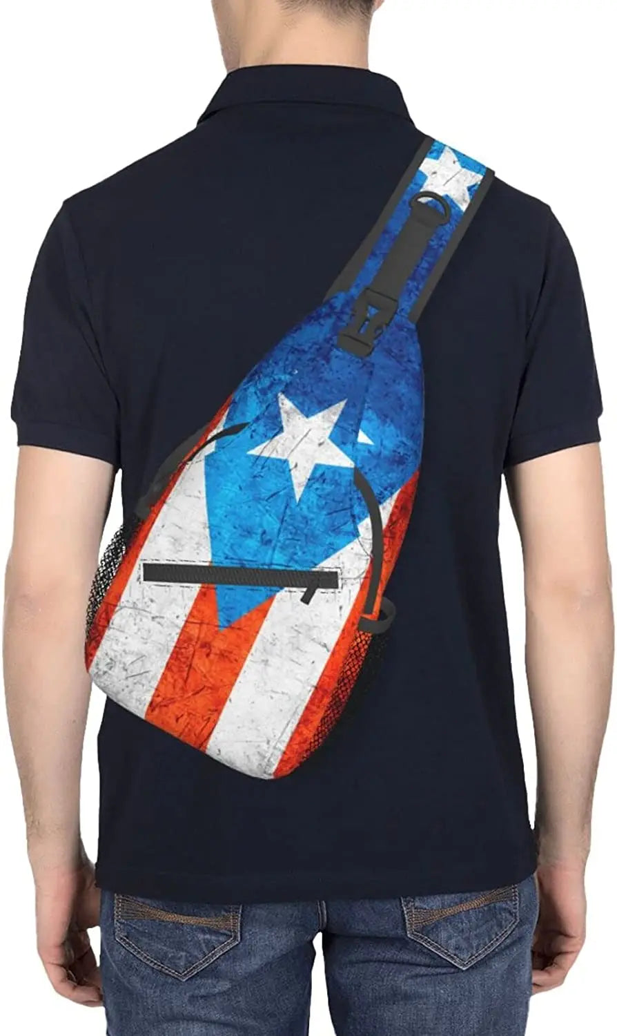 MiBori Chest Bag PR – Bandera Unisex Aventurera