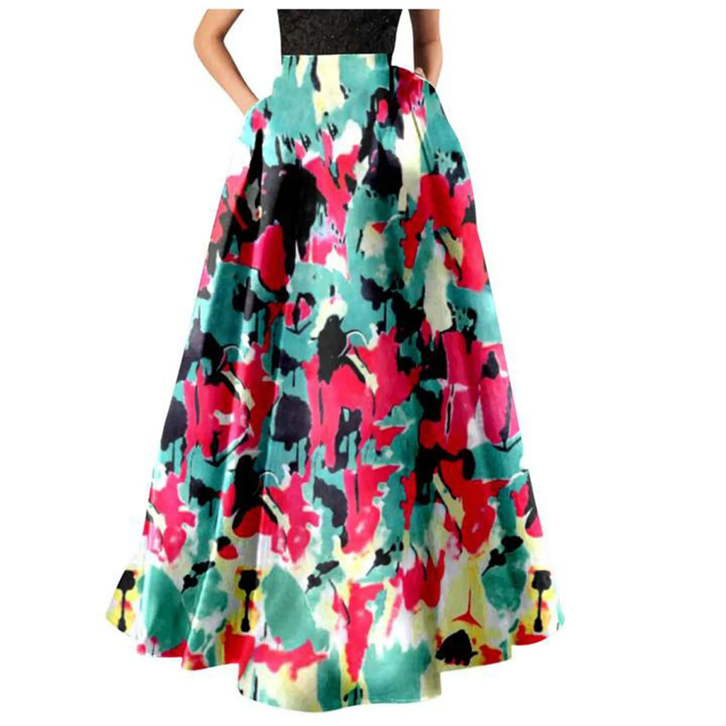 "Maxi Elegancia con Flores"