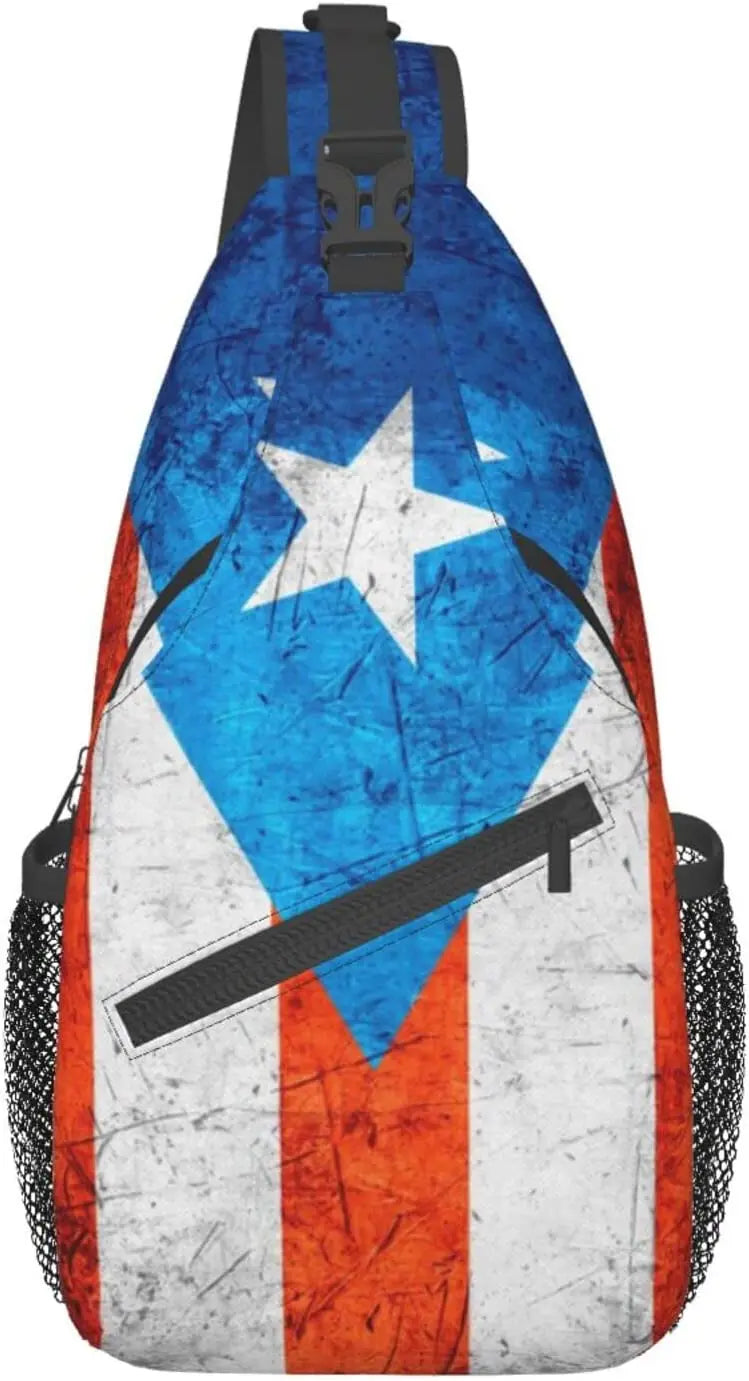 MiBori Chest Bag PR – Bandera Unisex Aventurera