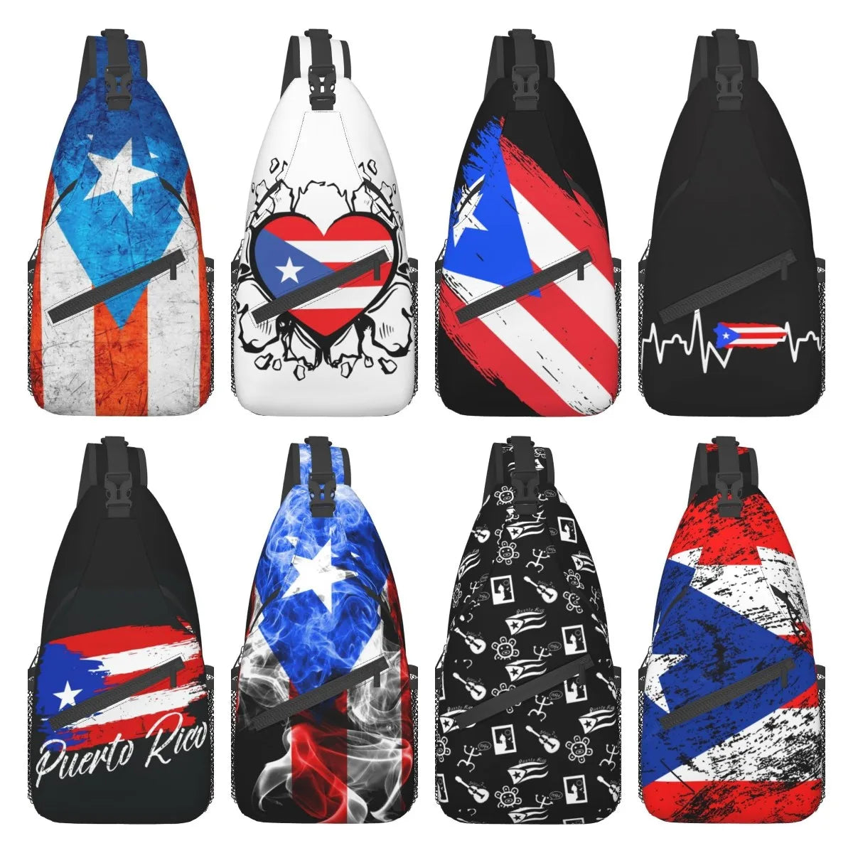 MiBori Chest Bag PR – Bandera Unisex Aventurera