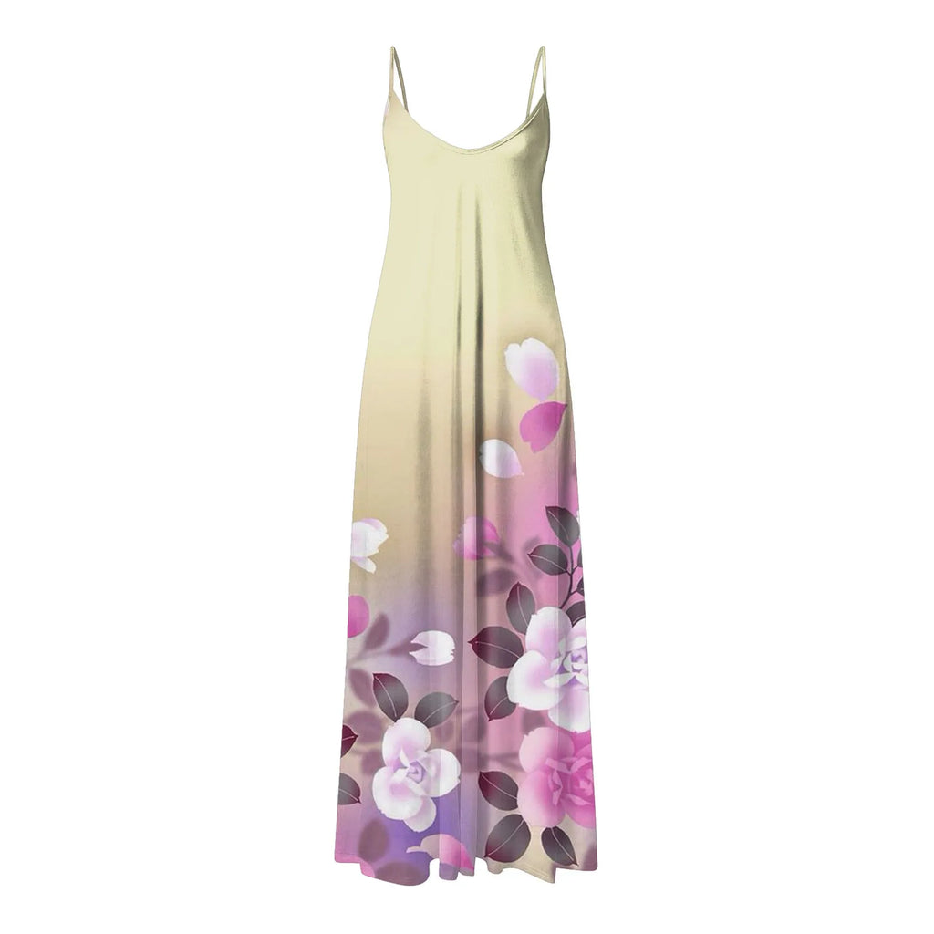 Vestido Maxi Floral de Verano