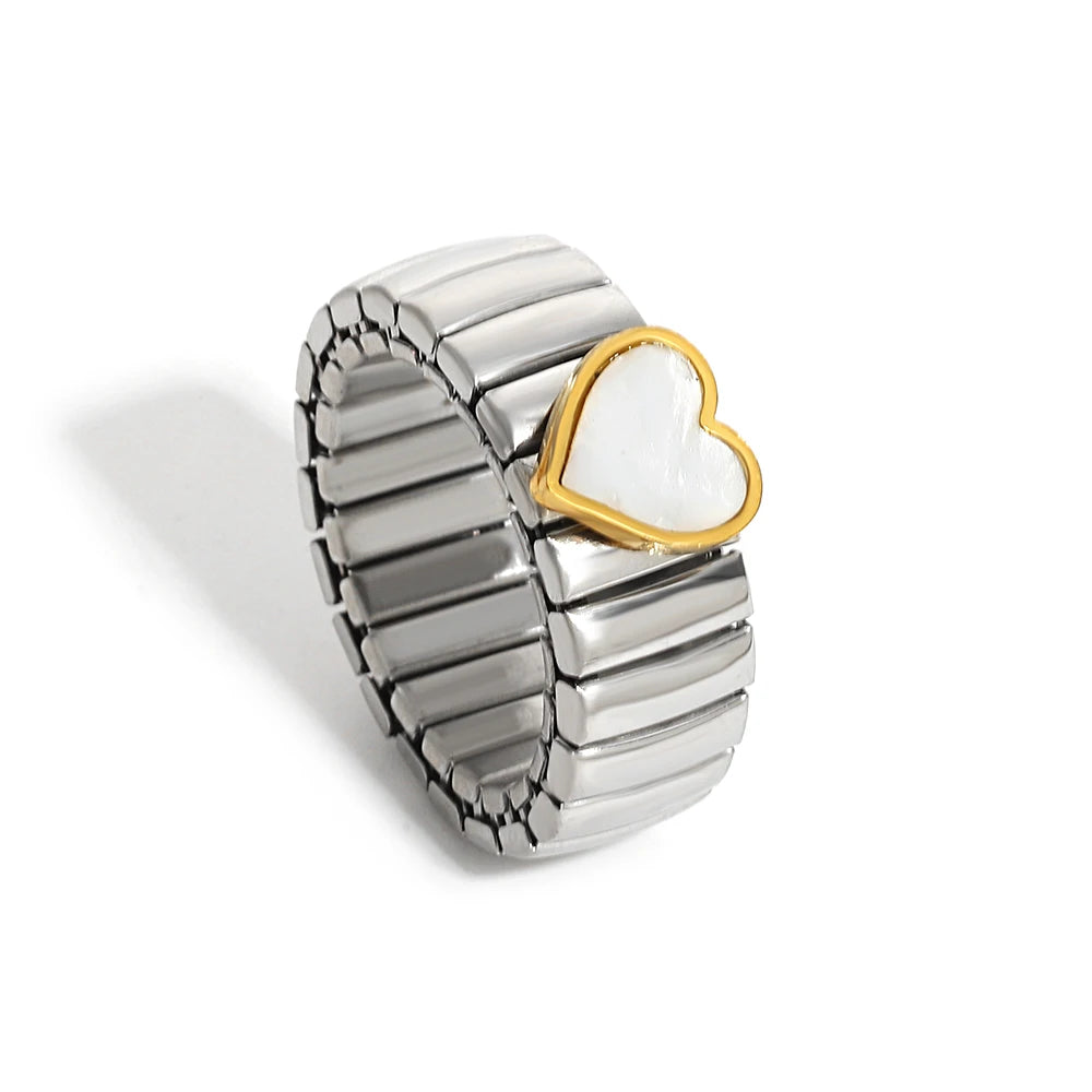 Brazalete Love Stars – Elástico Unisex Acero