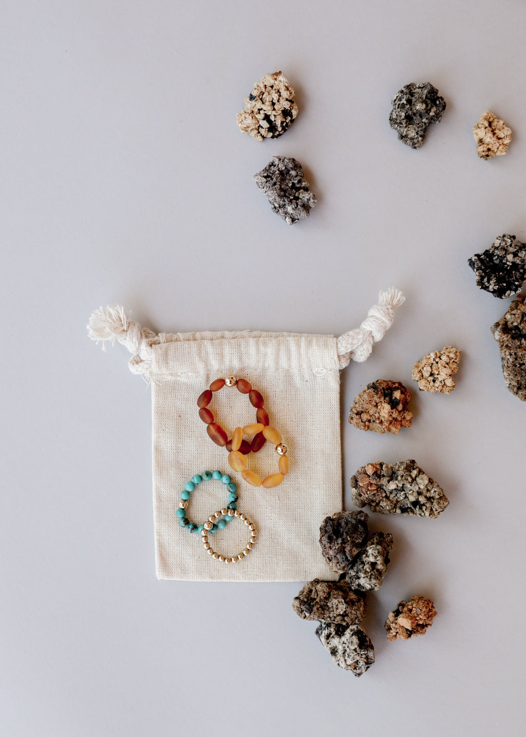 Luz Dorada | Ámbar Báltico + Oro Artesanal