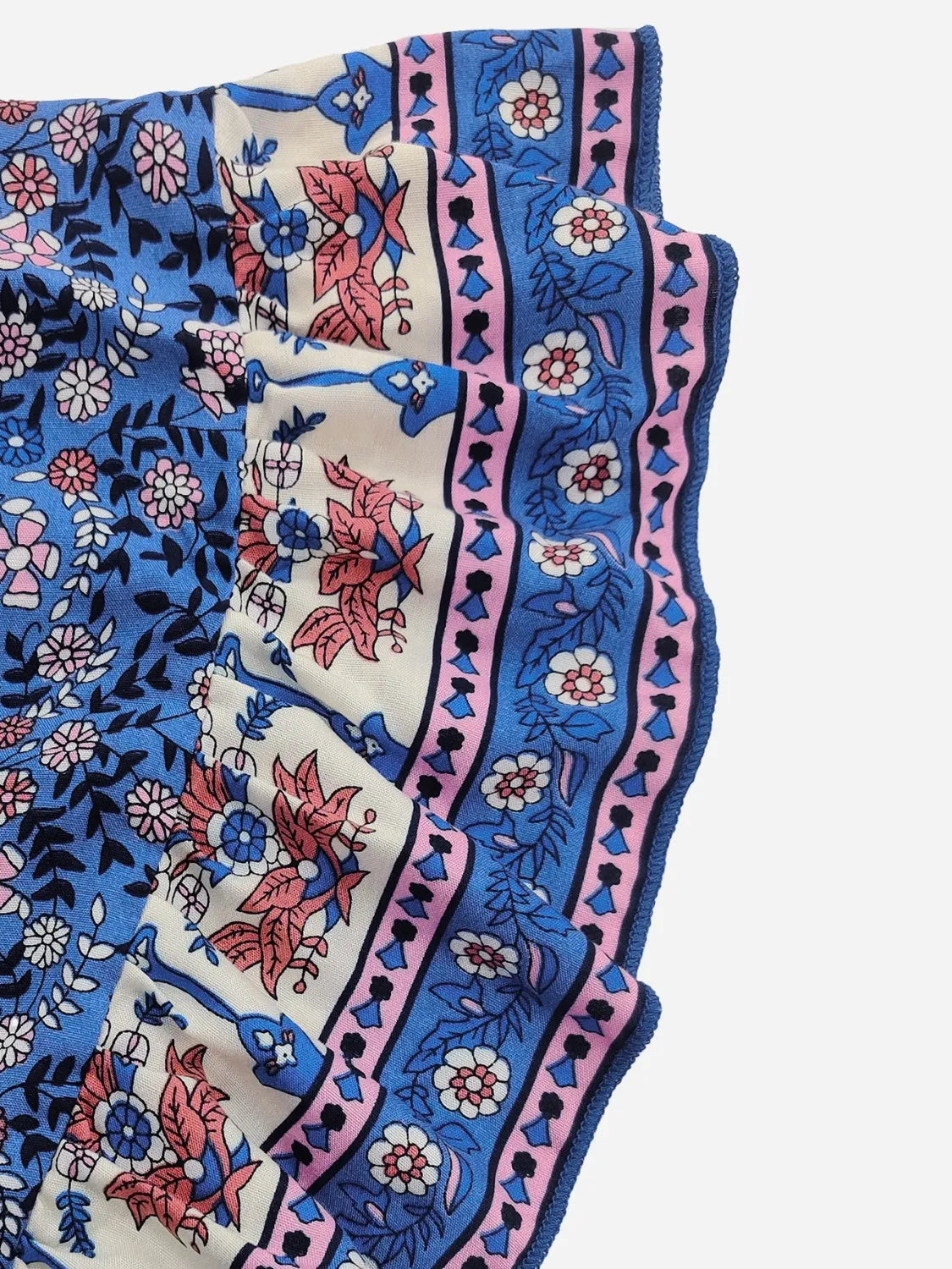 🌸 Vestido Largo con Volantes y Fruncidos – Romanticismo en cada detalle