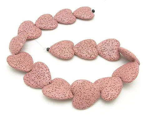 🖤 Pulsera Corazón de Roca Volcánica – Vibrante & Auténtica