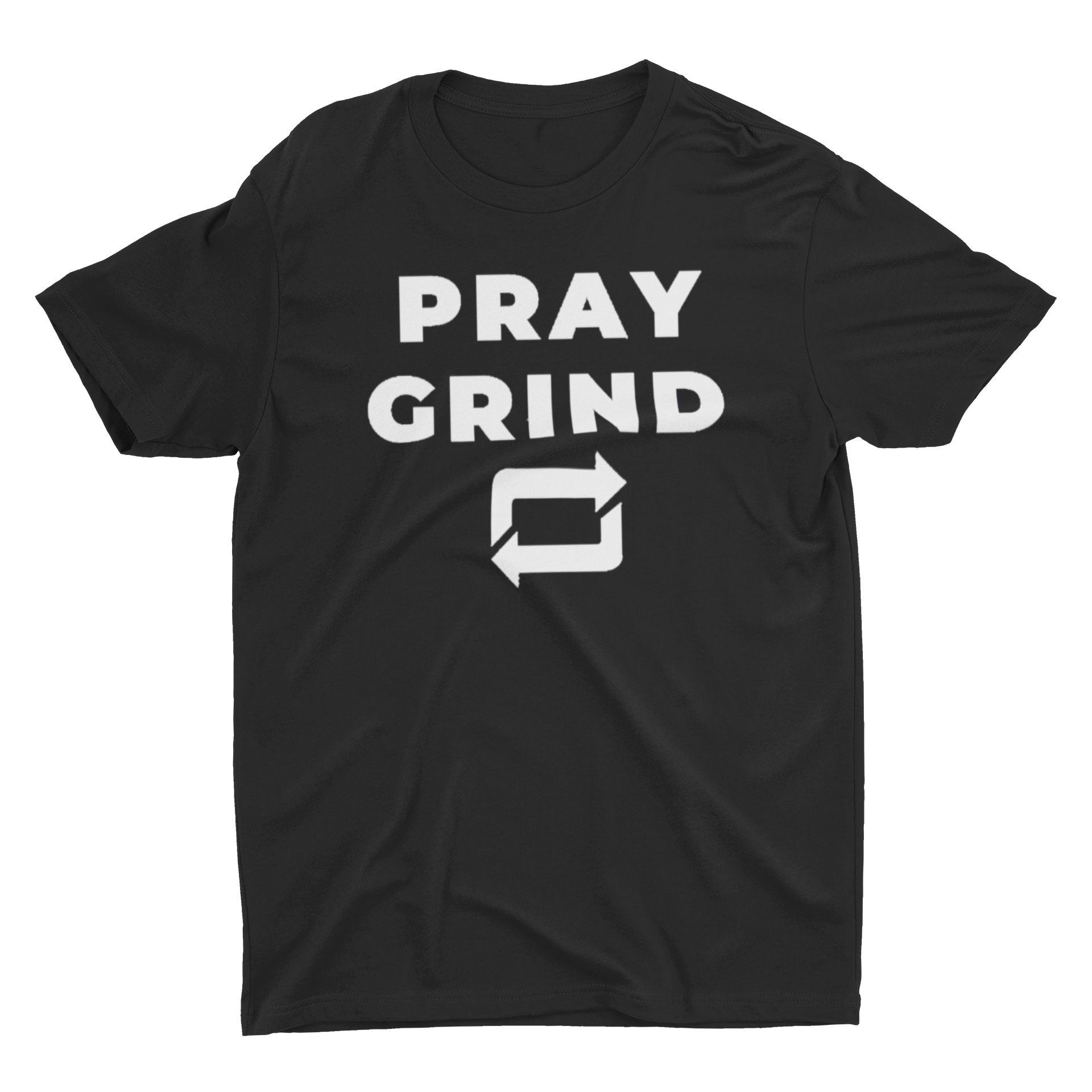 Pray Grind Repeat T-Shirt – Fe, Foco y Fuego