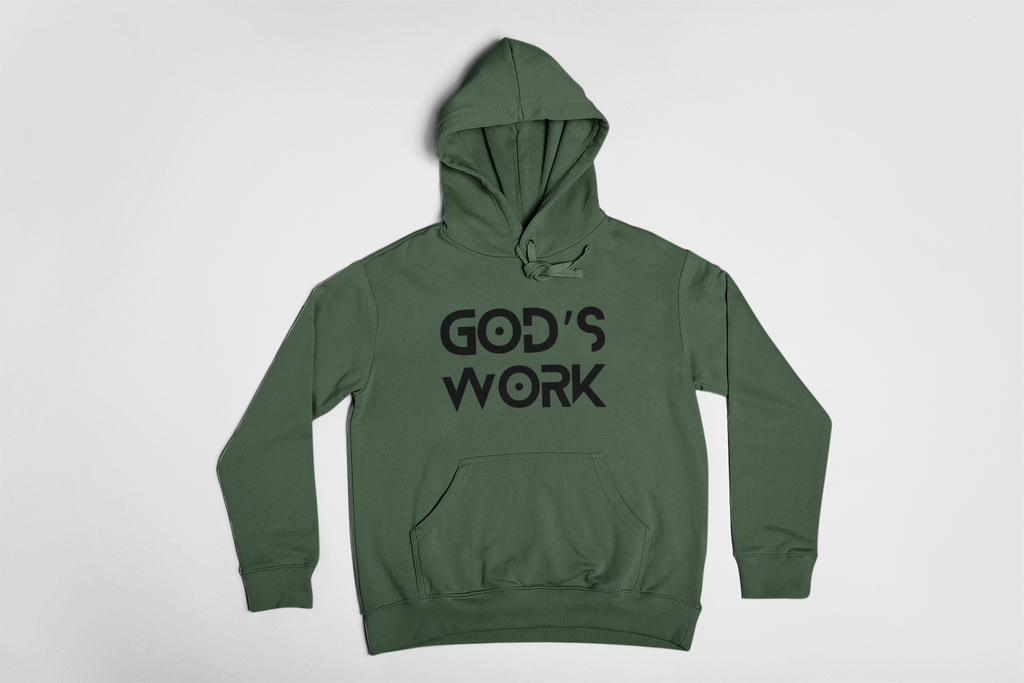 GOD'S WORK- Classic Hoodie