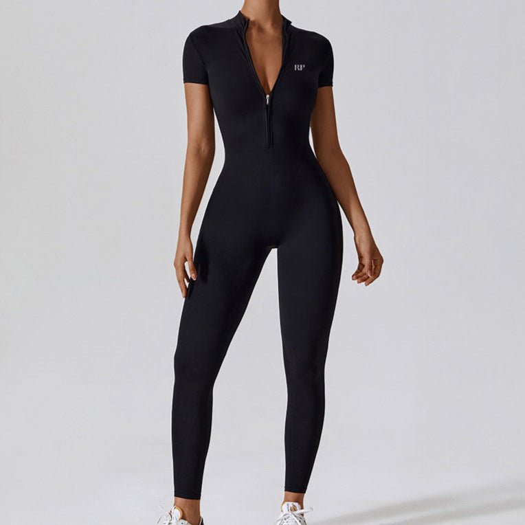 Scuba Zip Jumpsuit — Respira Estilo. Abraza Poder.