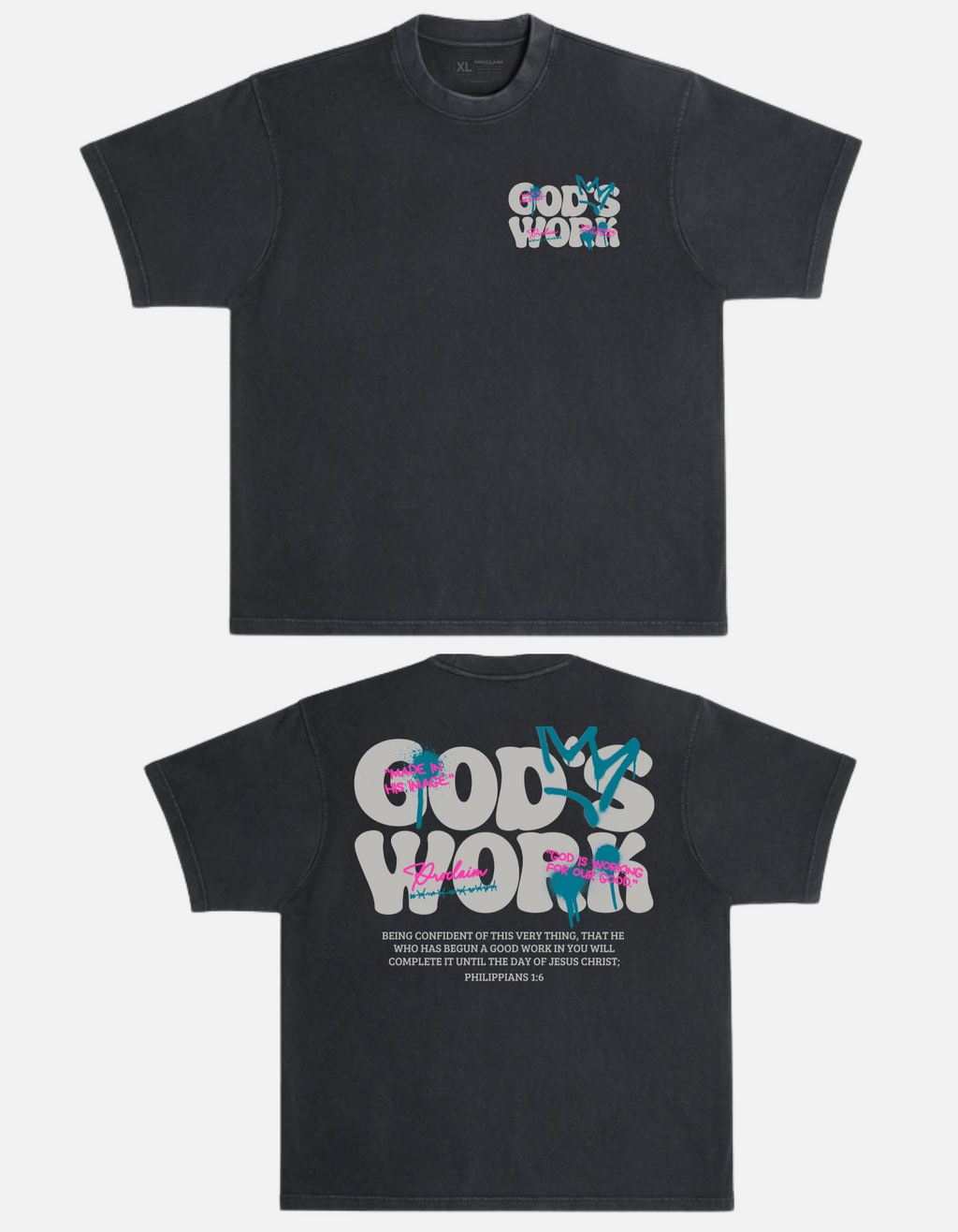 God's Work Urban T-Shirt (Various Color Options)